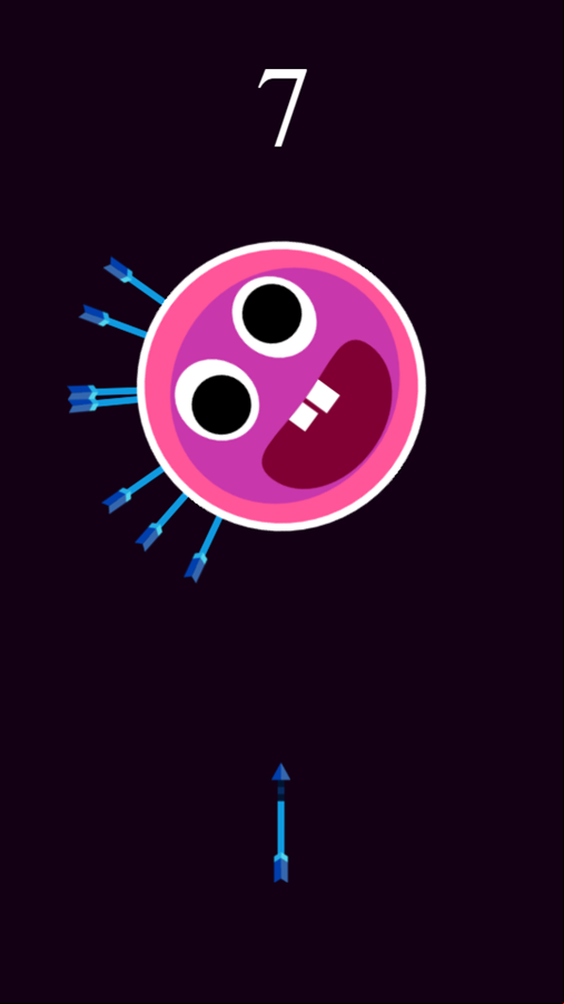 Arrow Hit Game Play Screenshot.