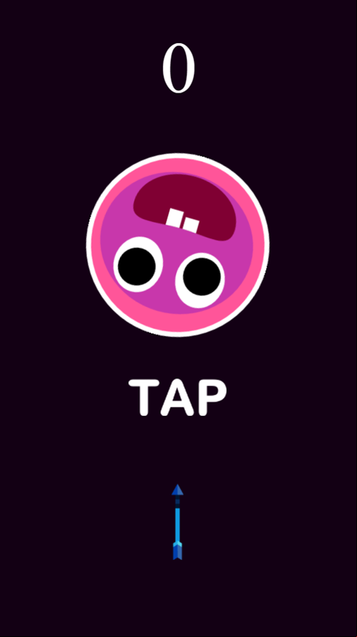 Arrow Hit Game Start Screenshot.
