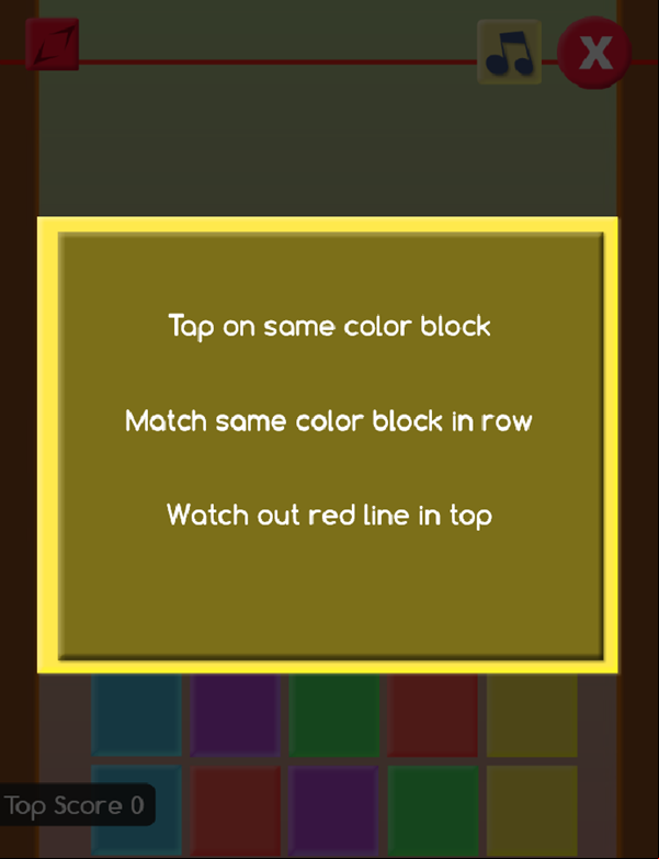 Block Paradize Game How To Play Screenshot.