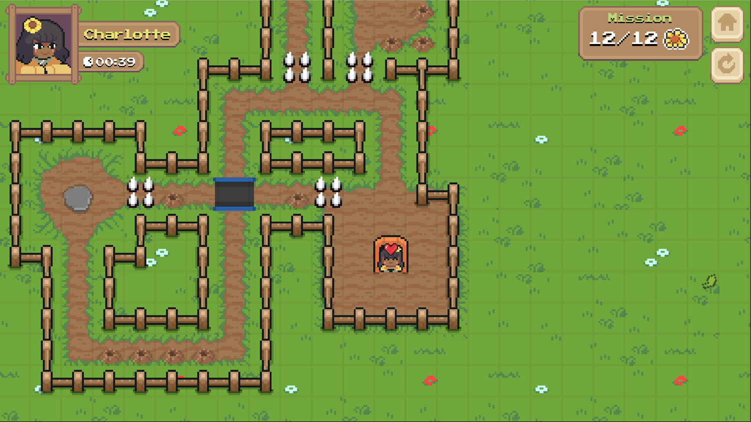 Charlotte Valley Game Level With a Bridge Screenshot.