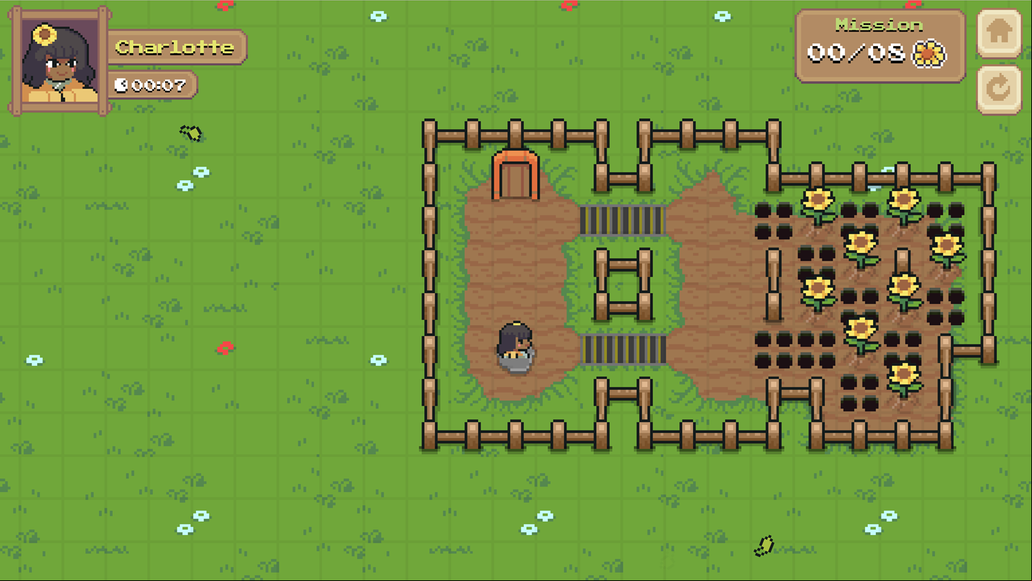 Charlotte Valley Game Level With Escalators Screenshot.