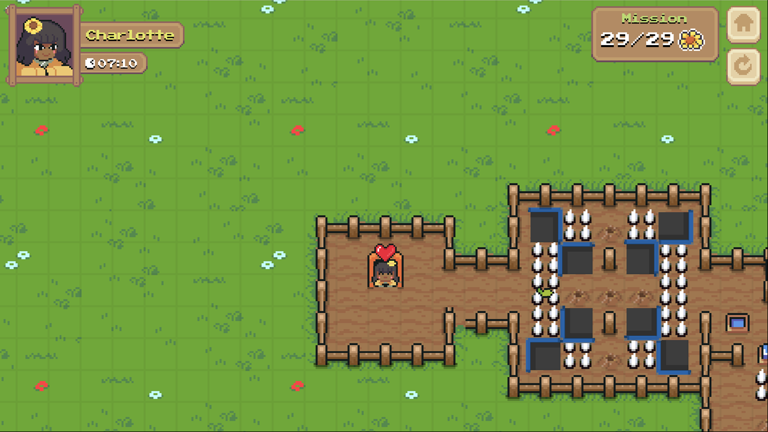 Charlotte Valley Game Final Level Beat Screenshot.