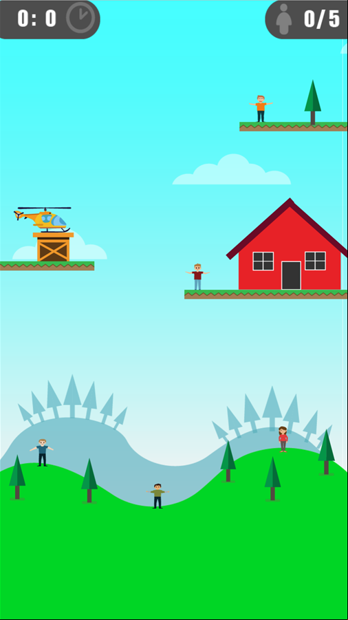 Dangerous Rescue Game Screenshot.