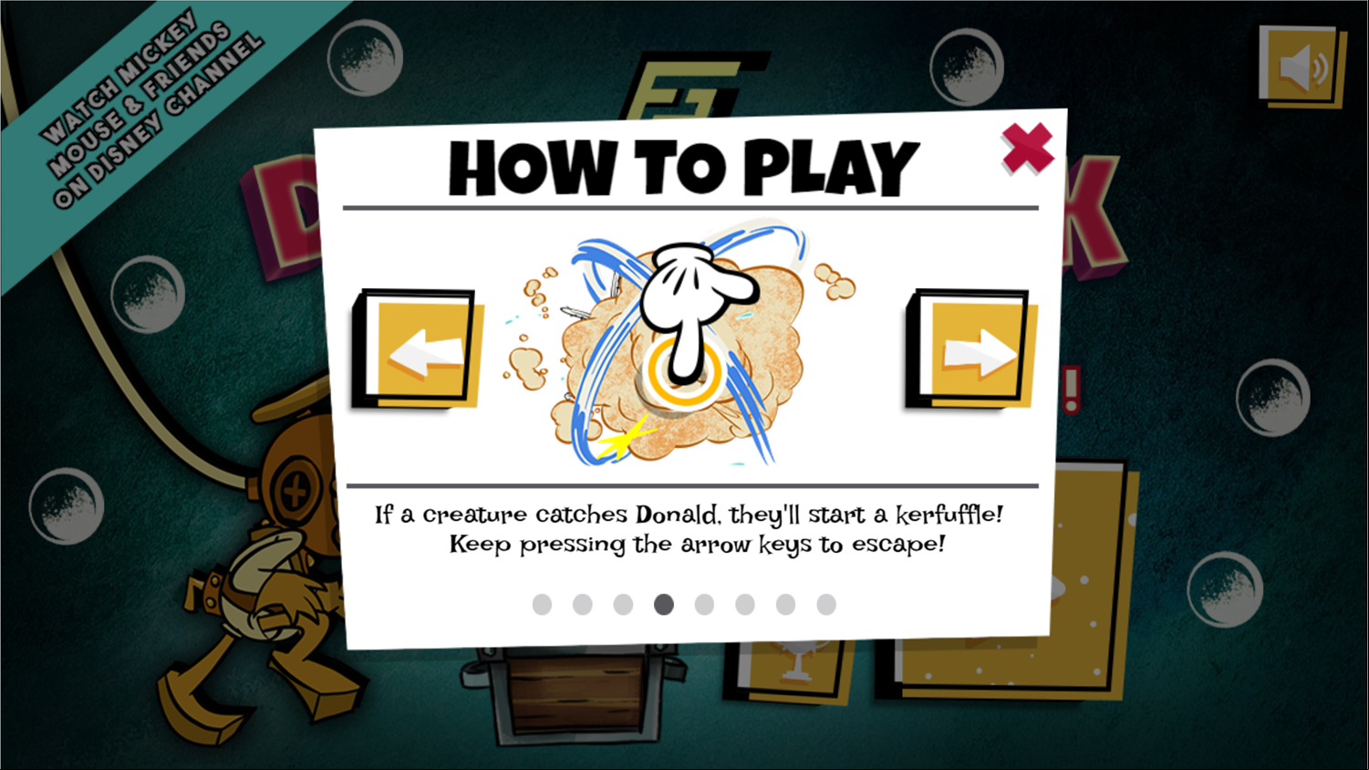 Donald Duck Treasure Frenzy How to Fight Screenshot.