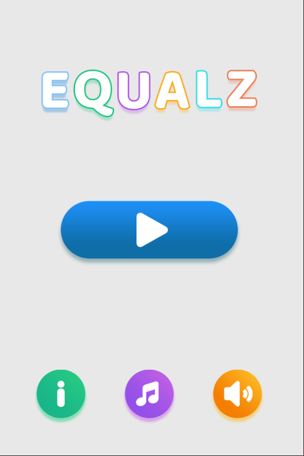 Equalz Welcome Screen Screenshots.