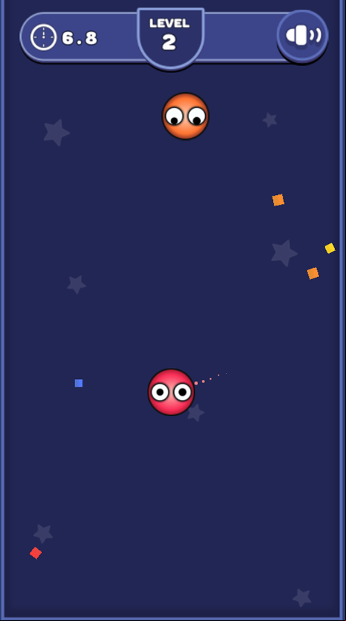 Falling Balls Game Clearing Balls Screenshot.