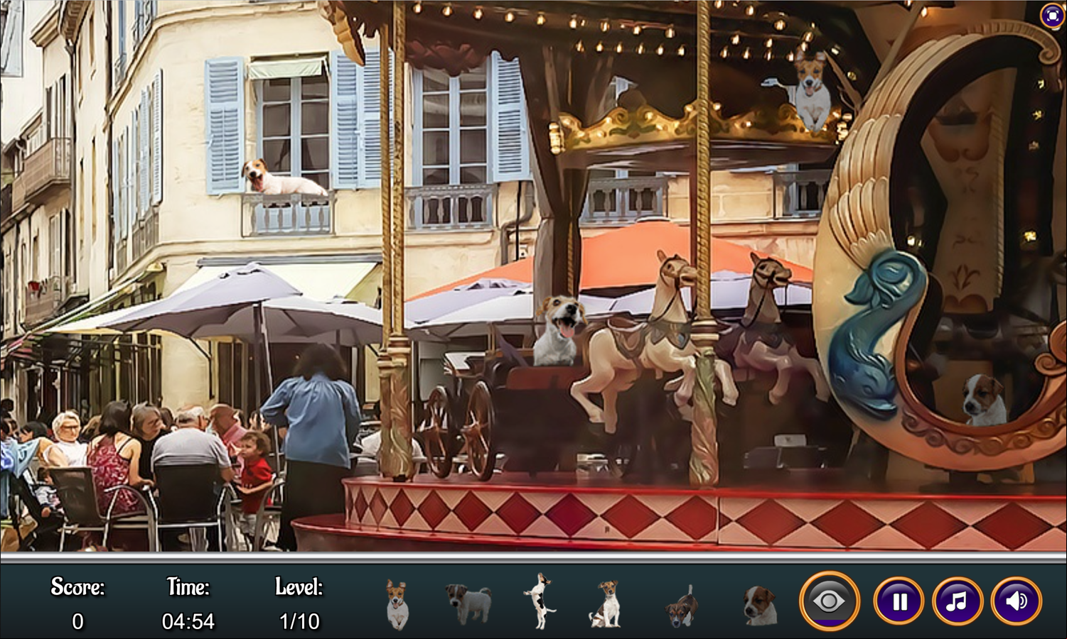 Hunting Jack in the City Game Zoomed In Screenshot.