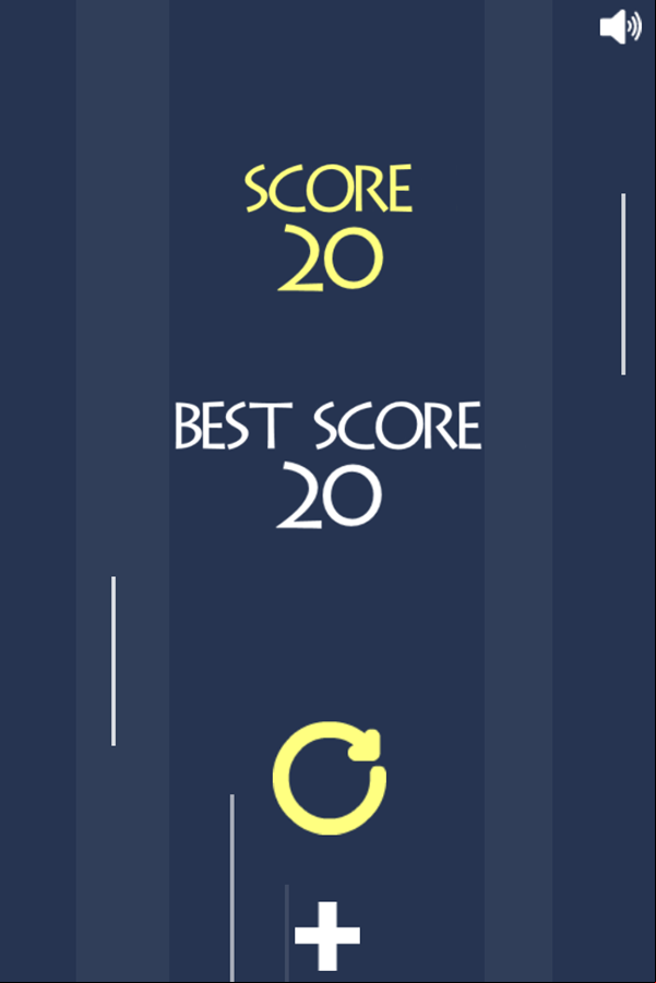 Knife Shooter Game Score Screenshot.