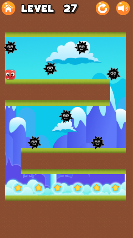 Lupi Square Game Final Level Screenshot.