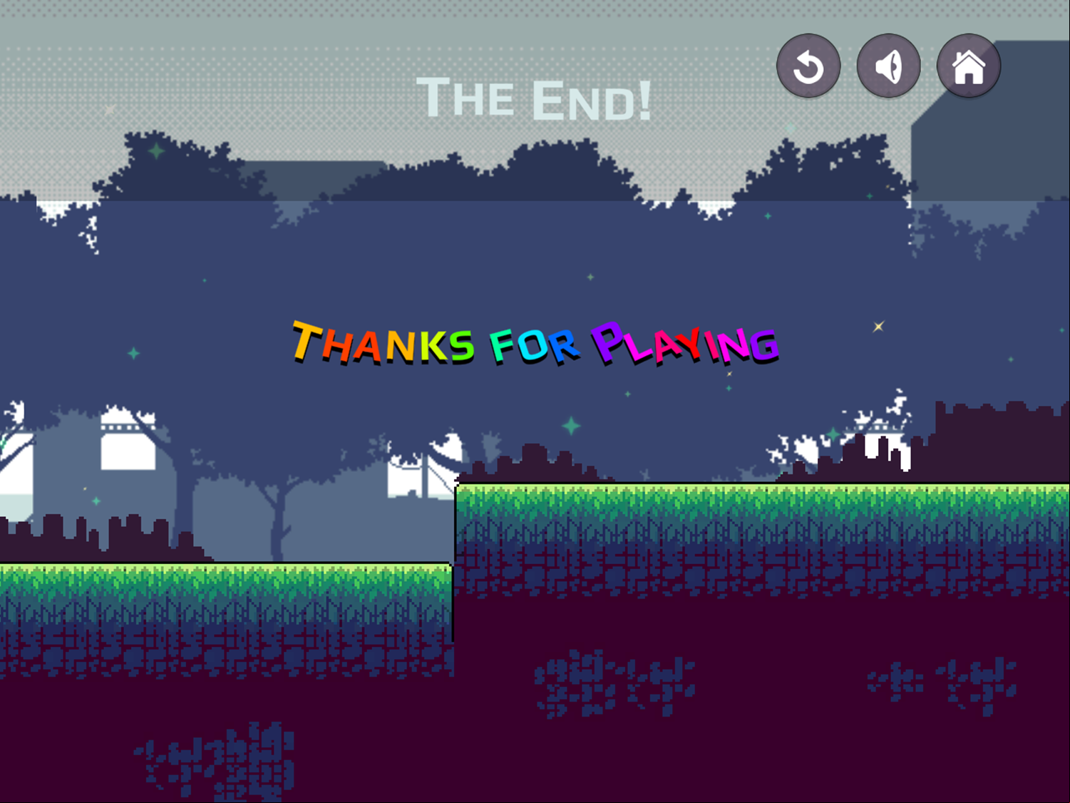 Marble Bounce Game Complete Screenshot.