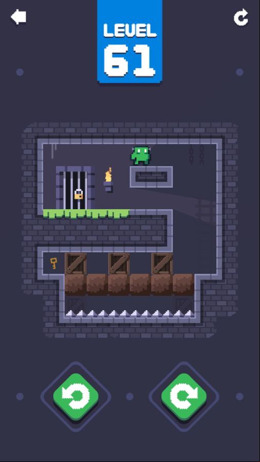 Monster Escape Game Final Level Screenshot.