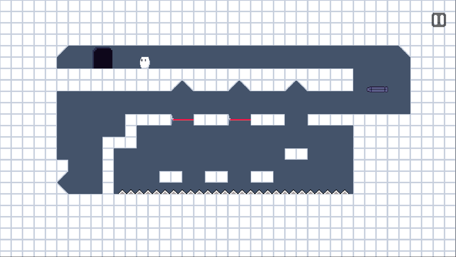 Pause Game Level With Multiple Tight Jumps Screenshot.