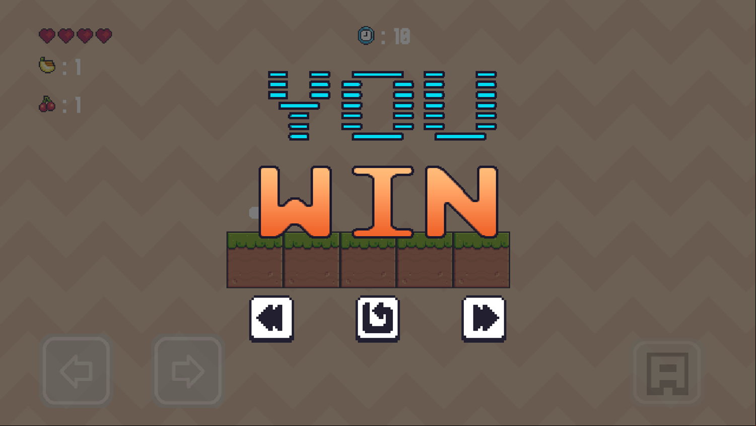 Portal Quest Game Level Win Screenshot.