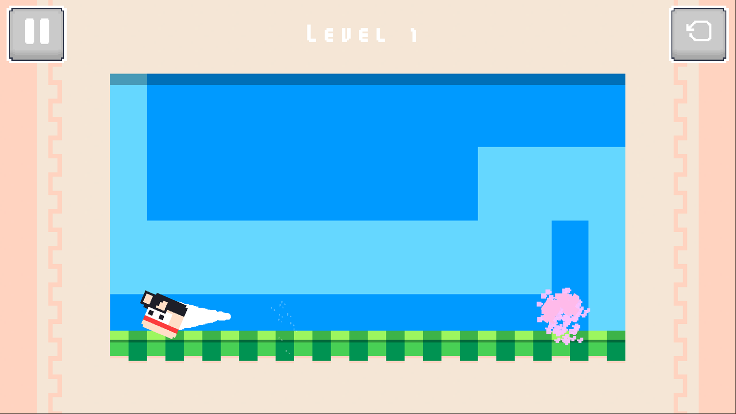 Recoil Shooter Game Level Play Screenshot.