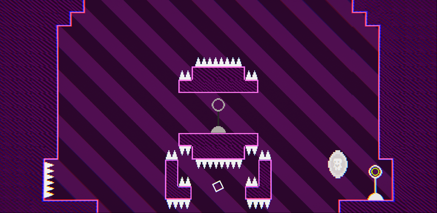 Restart Game Wrapping Level With No Floor Screenshot.