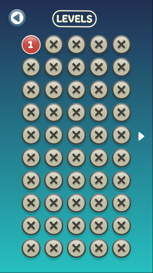 Rope Bawling 2 Game Levels Select Screenshot.