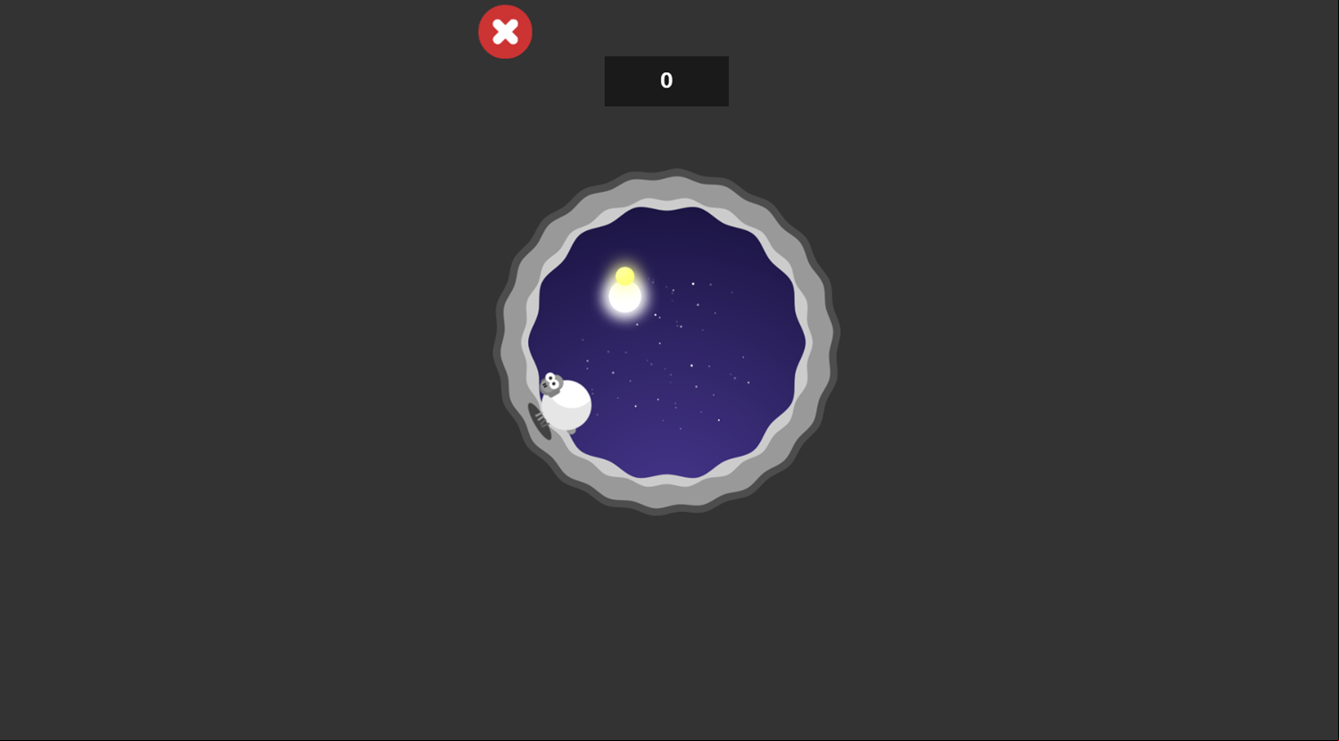 Sheep Run Game Start Screenshot.