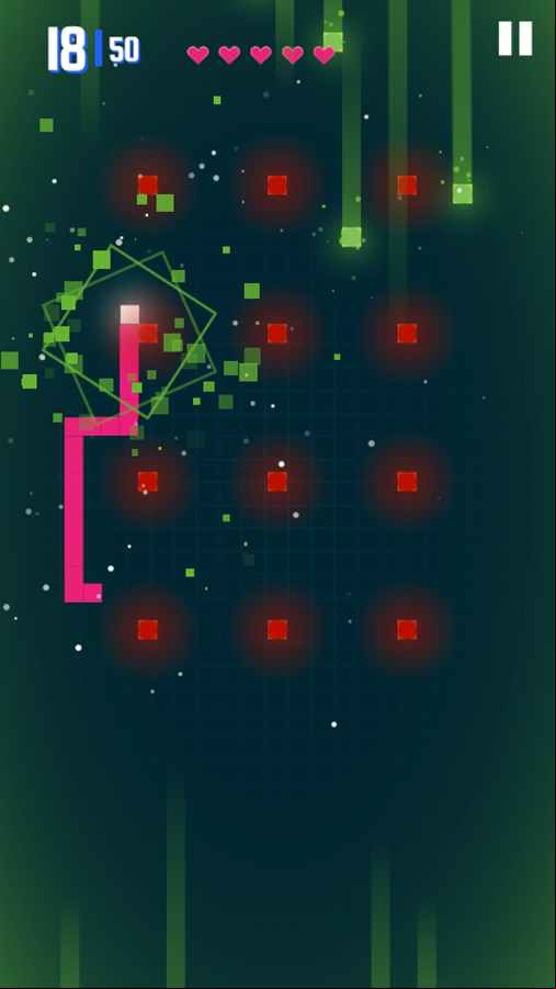 Snake 3000 Game Level Combo Screenshot.