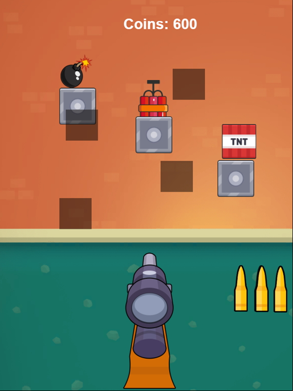 Sniper Hero Game Level Progress Screenshot.