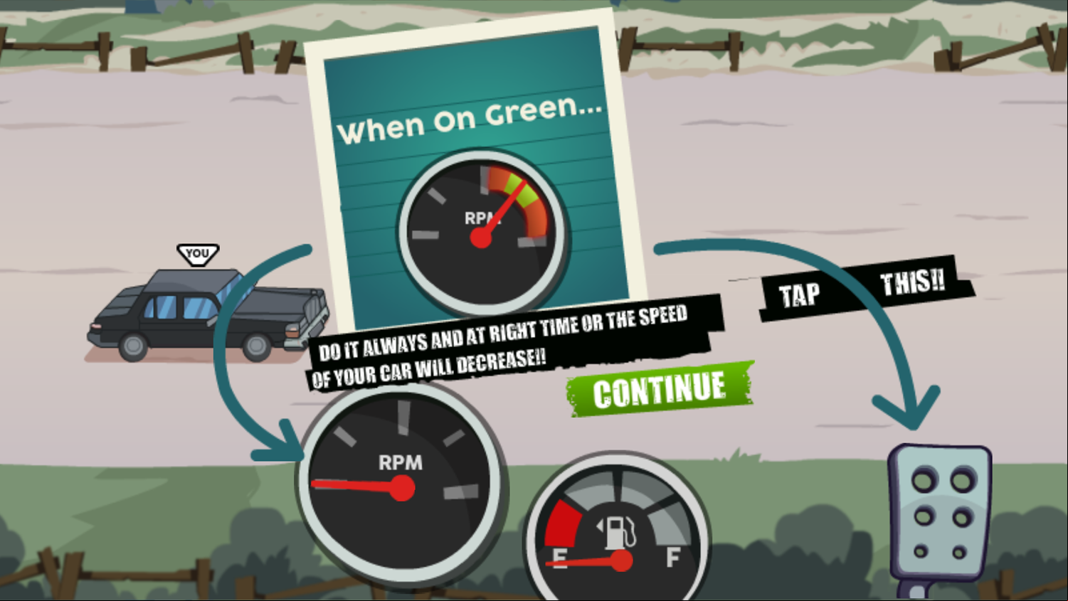 Speedlust Driver Game How To Play Screenshot.