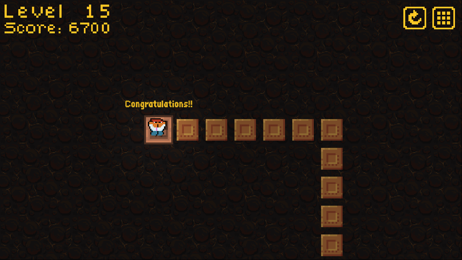 Stacky Hero Game Complete Screenshot.