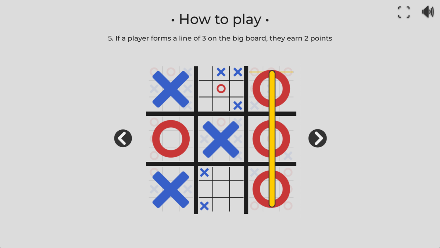 Super TTT Game Win Con Screenshot.