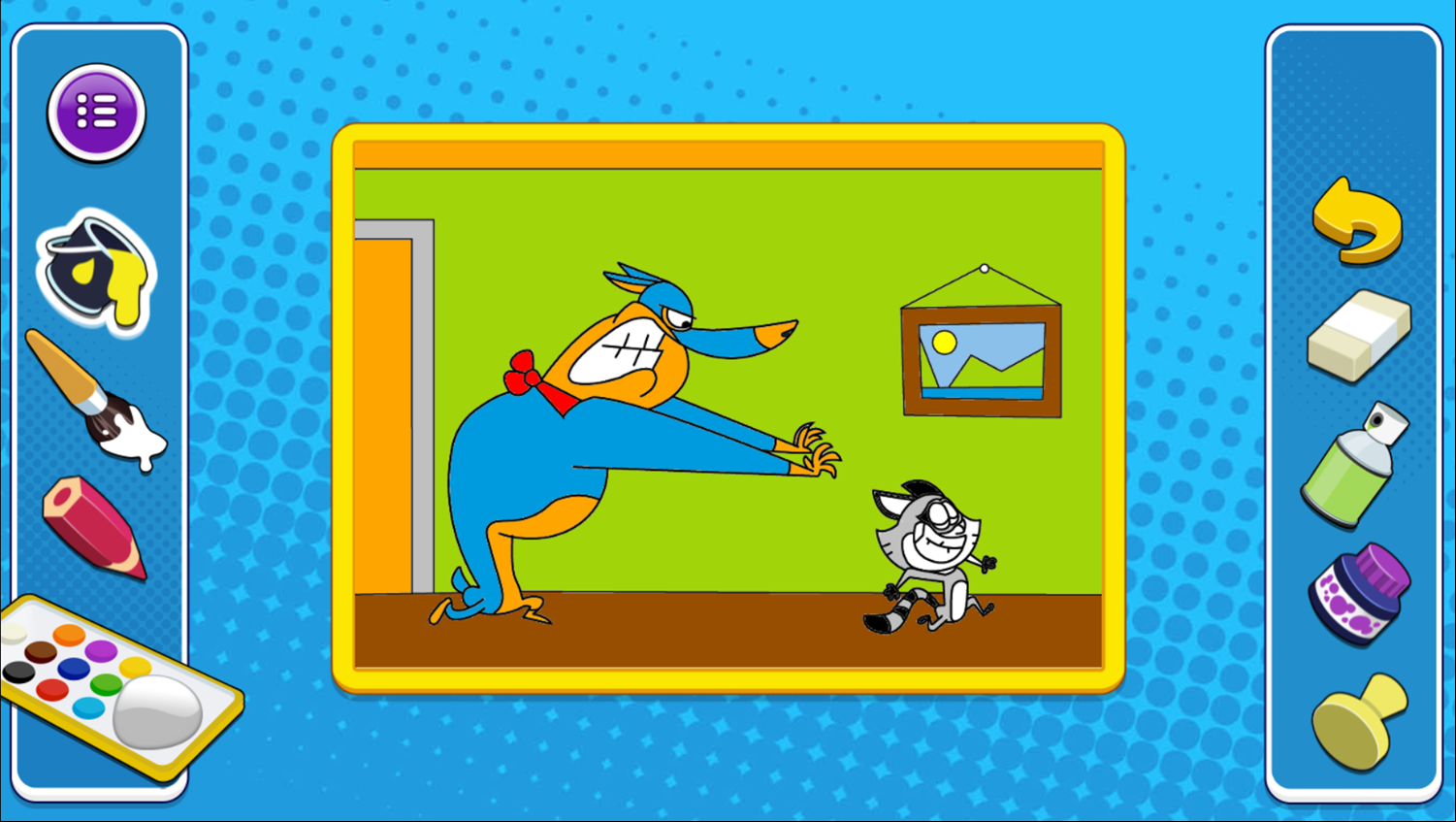Taffy Splash Art Game Final Artwork Screenshot.