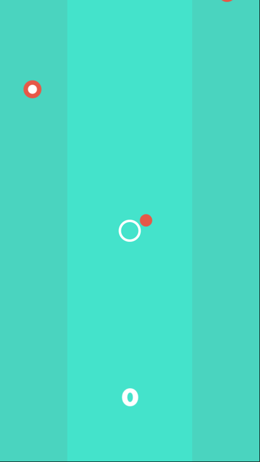 Targets Fall Game Start Screenshot.