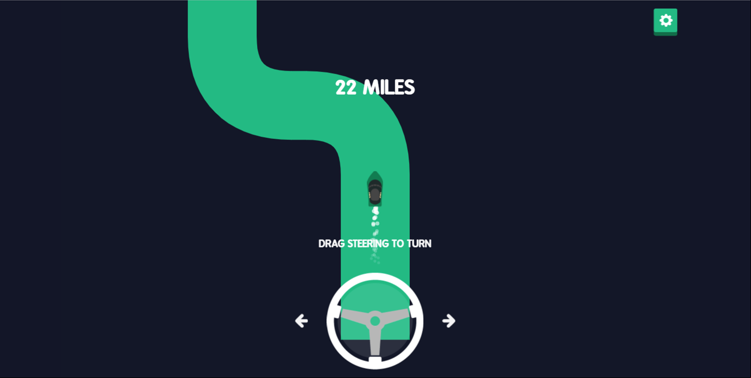 Tiny Wheel Game Boat Screenshot.