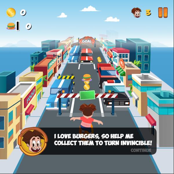 Titoo Run Game Goal Screenshot.