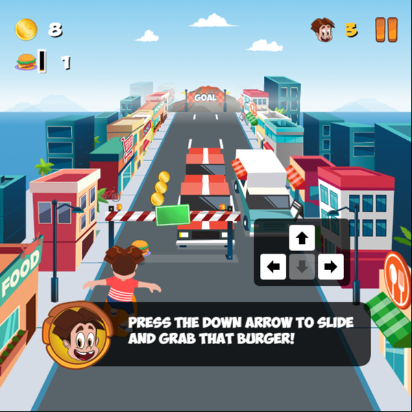 Titoo Run Game How To Slide Screenshot.