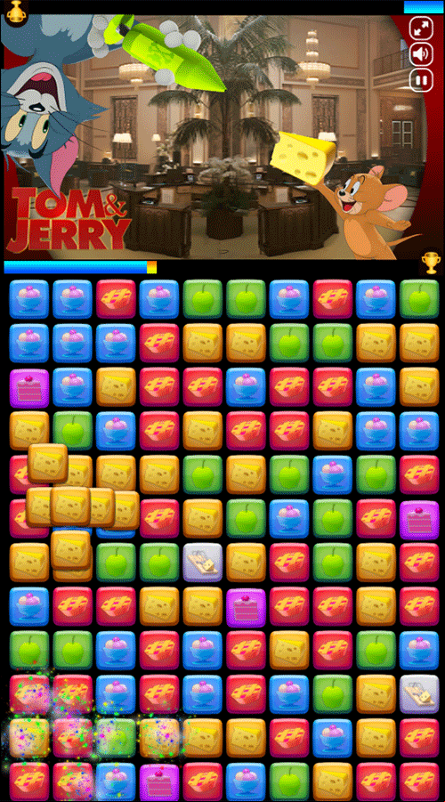 Tom and Jerry the Movie the Duel Gameplay Screenshot.