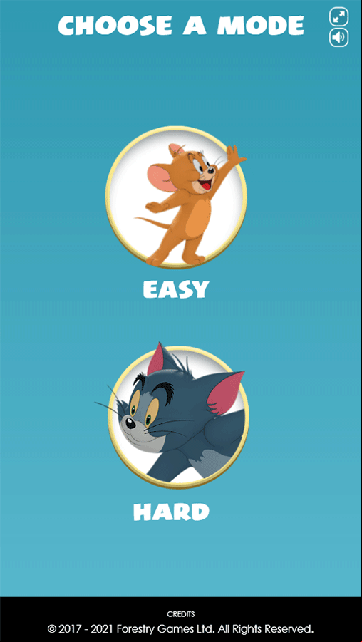 Tom and Jerry the Movie the Duel Mode Select Screenshot.