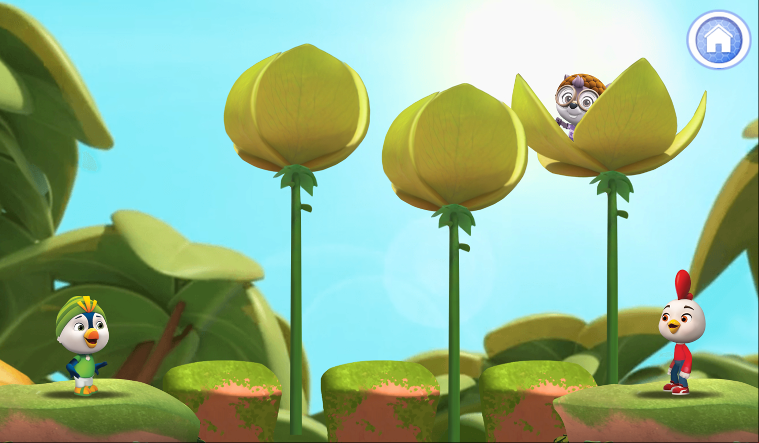 Top Wing Friends to the Rescue Game Stage 2 Gameplay Screenshot.