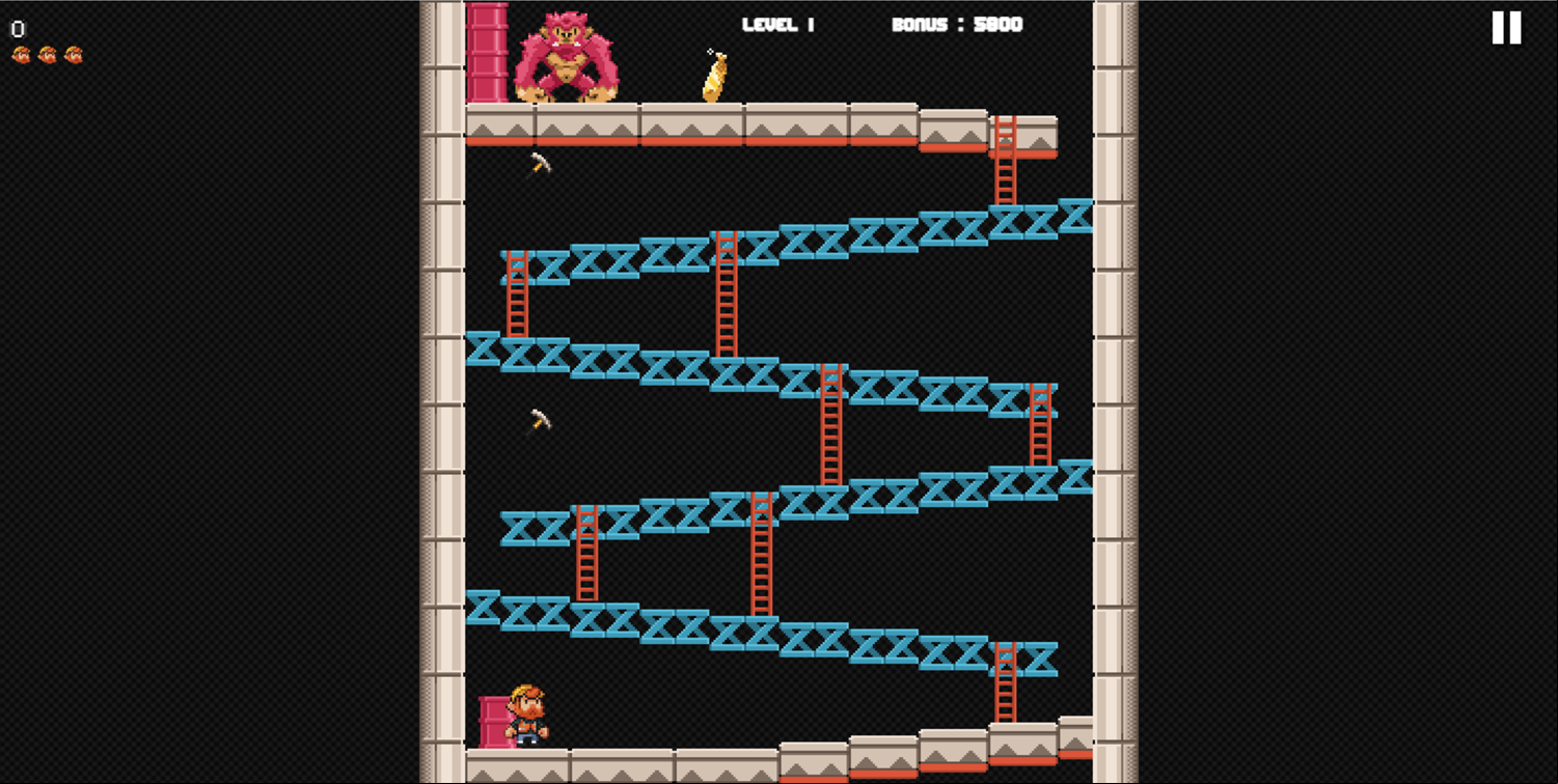 Treasure of the Apes Game Screenshot.