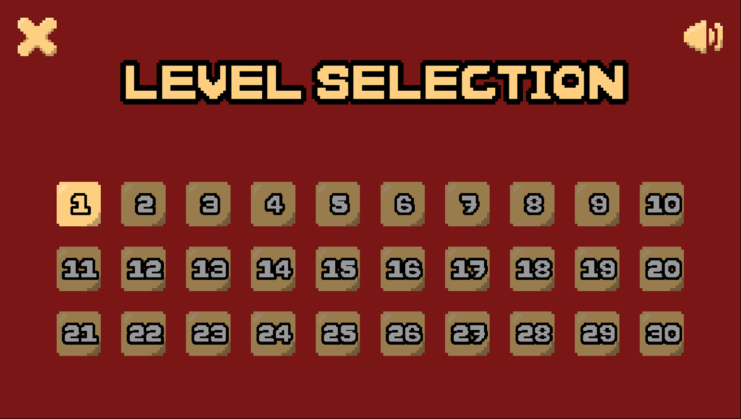 Word Master Game Level Select Screenshot.